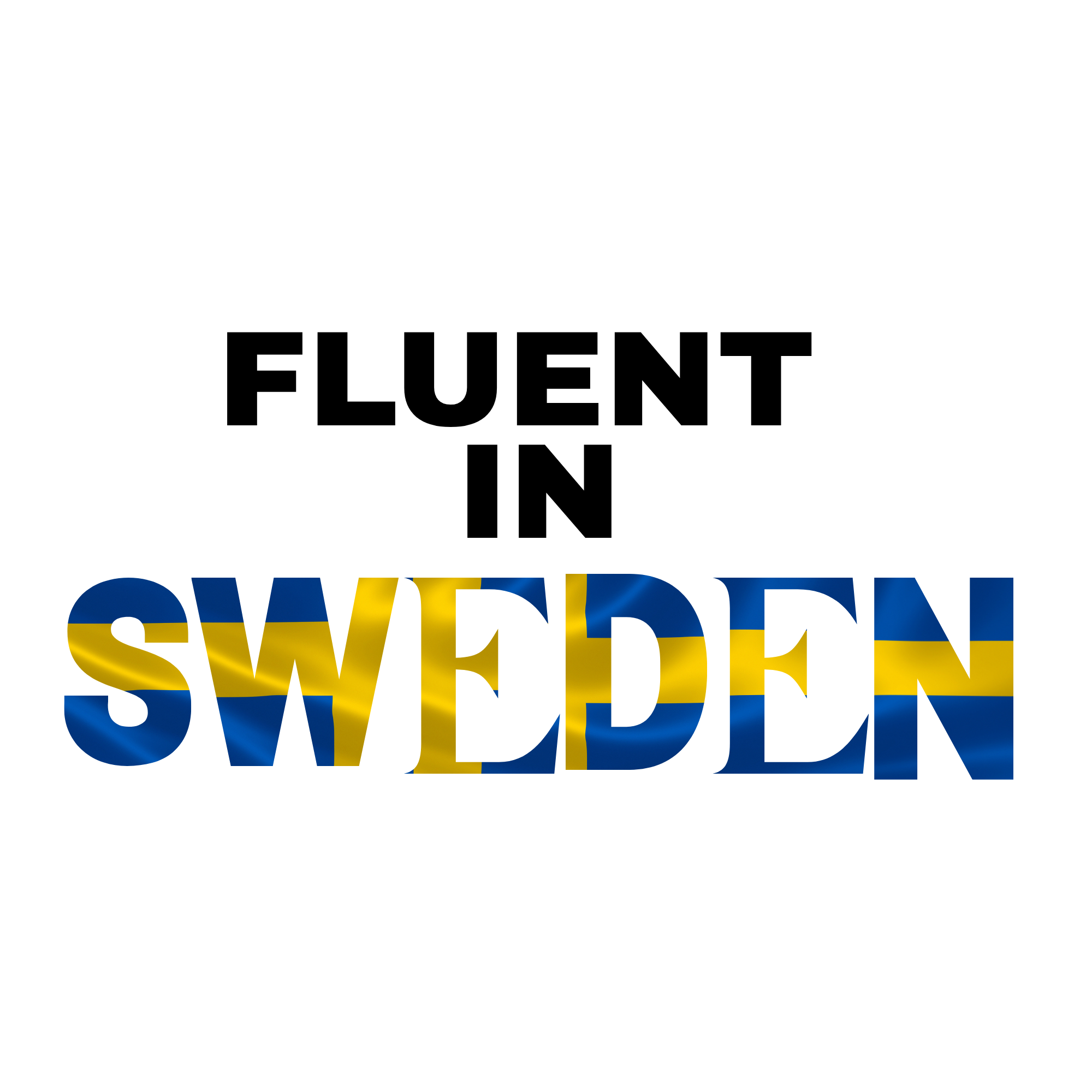 Fluent in Sweden logo